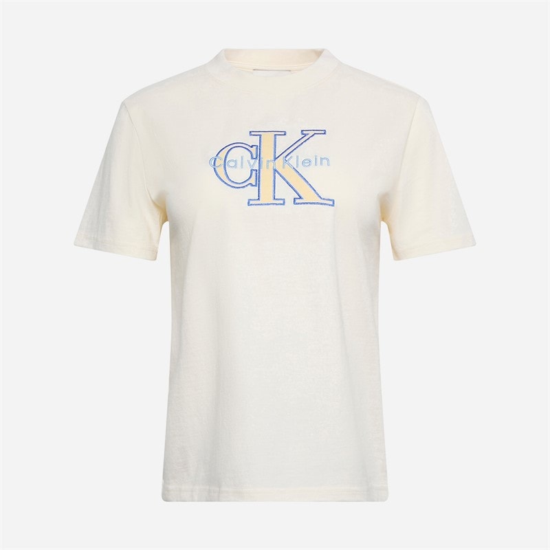 Calvin Klein Jeans Womens Classic T-Shirt Calico - Image 5