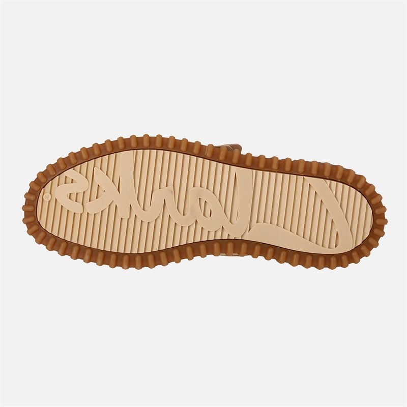 Clarks Womens Premium Torhill Bee Shoes Ecru Suede - Image 2