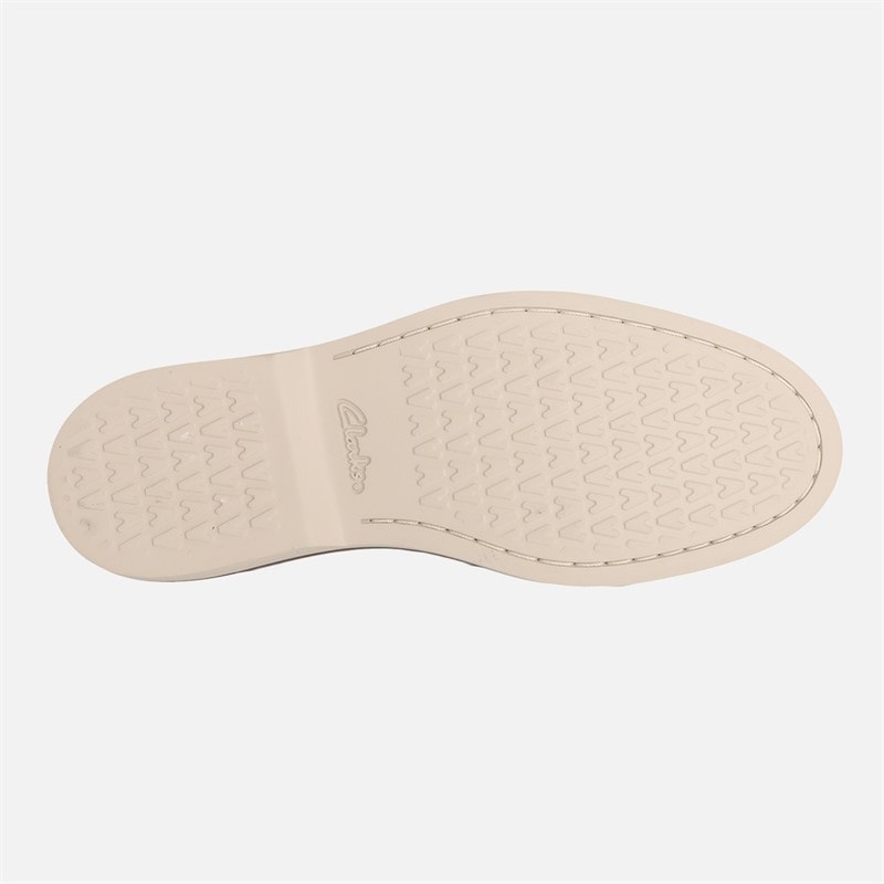 Clarks Mens Premium Atticus LT Slip Shoes Navy Suede - Image 2