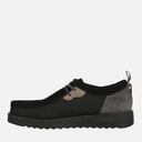 Clarks Mens Premium FTR2LO Wallabee Shoes Black Combi