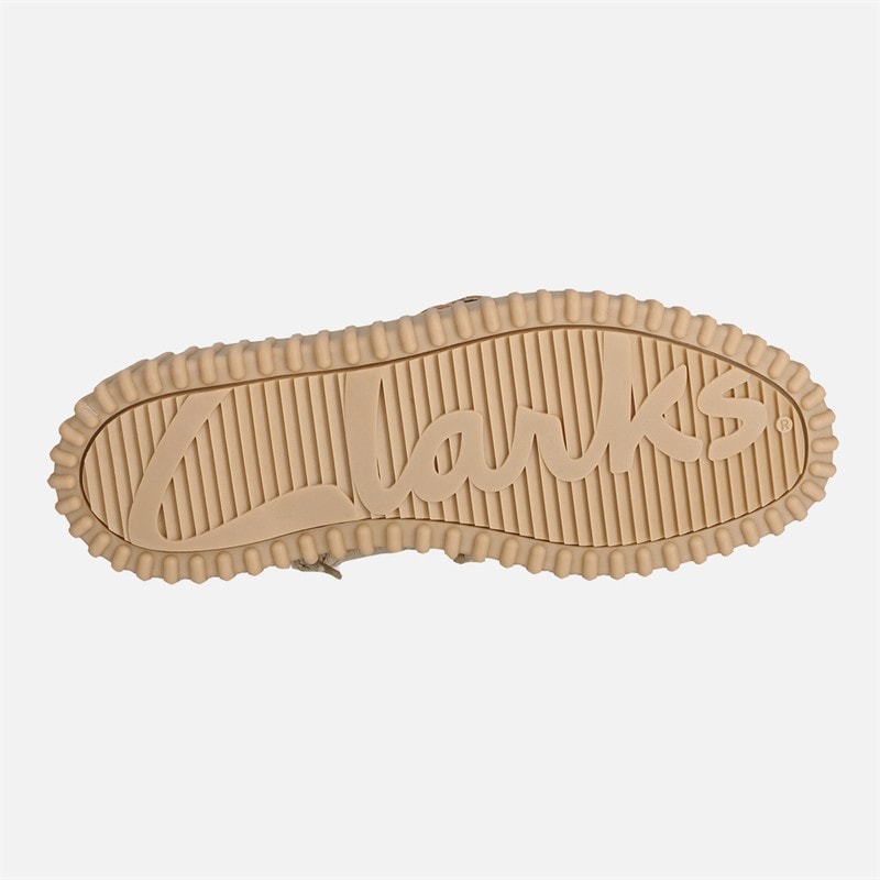 Clarks Womens Premium Torhill Bee Shoes Ecru Suede - Image 2