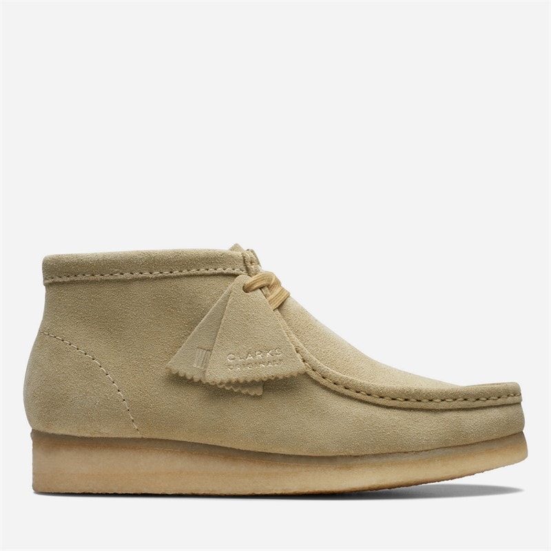 Clarks Womens Originals 2 Wallabee D Boots 5252 Maple Suede - Image 2