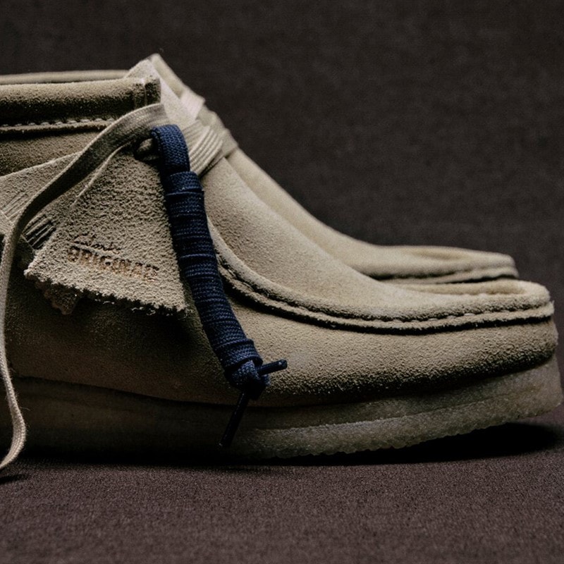 Clarks Womens Originals 2 Wallabee D Boots 5252 Maple Suede - Image 4