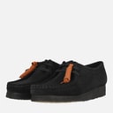 Clarks Womens Originals 2 Wallabee D Shoes 1219 Black Suede