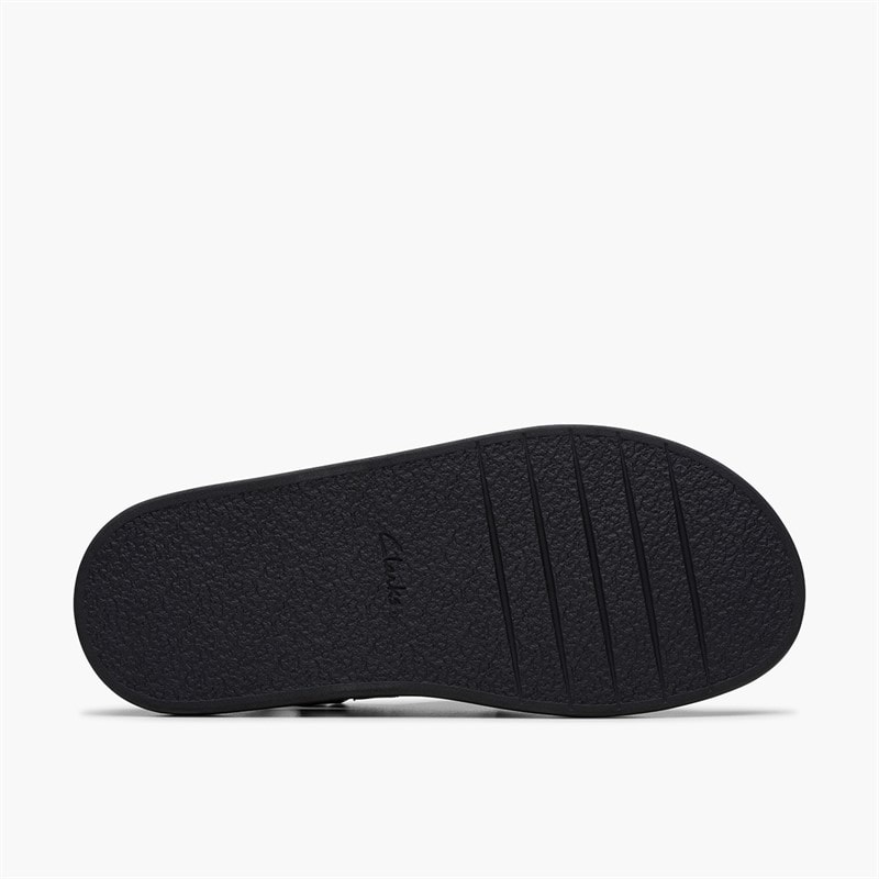 Clarks Womens Aristella Sun D-Fit Sandals Black - Image 2