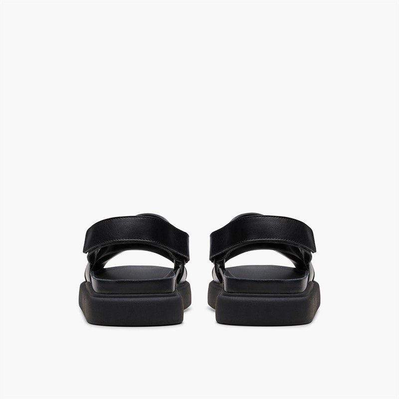 Clarks Womens Aristella Sun D-Fit Sandals Black - Image 3