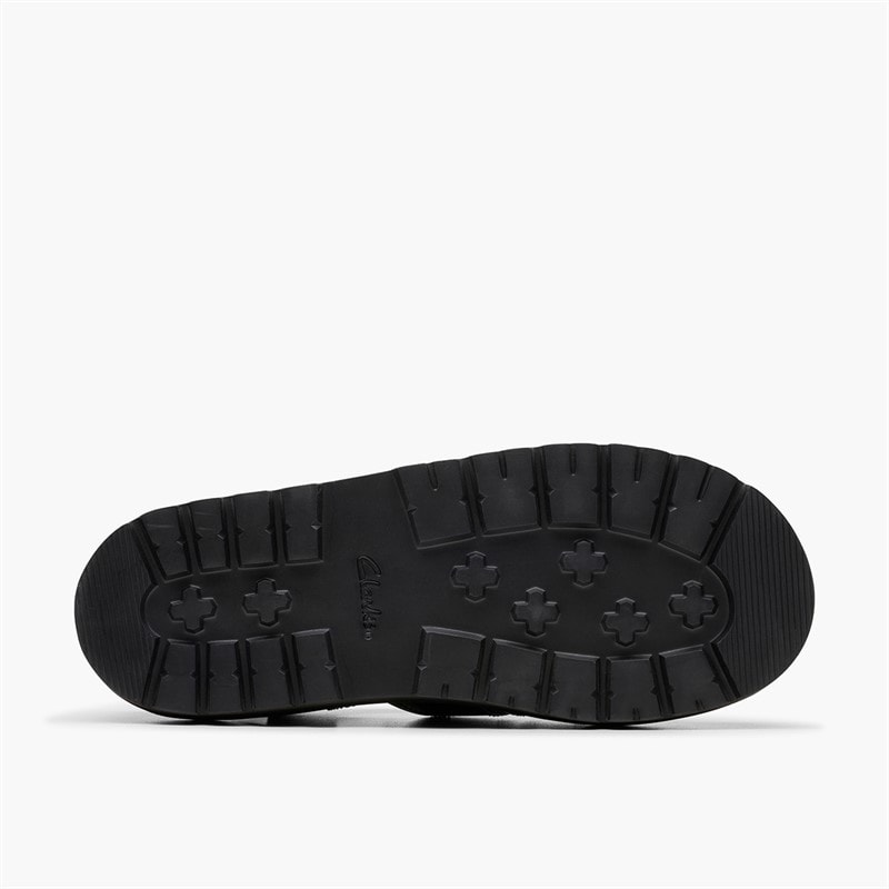 Clarks Womens Orianna Twist D-Fit Sandals Black - Image 2