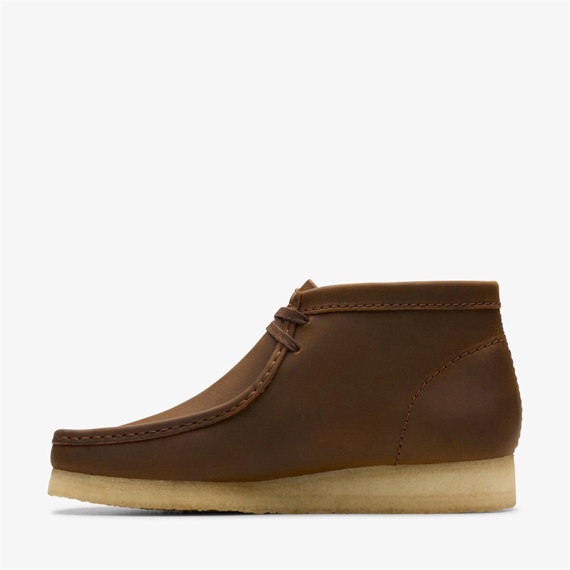 Clarks Mens Originals 2 Wallabee Boots 1211 Beeswax - Image 3