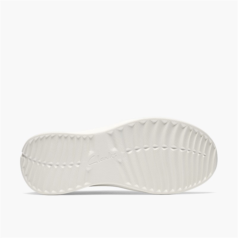 Clarks Mens Solvena Style Trainers Black - Image 3