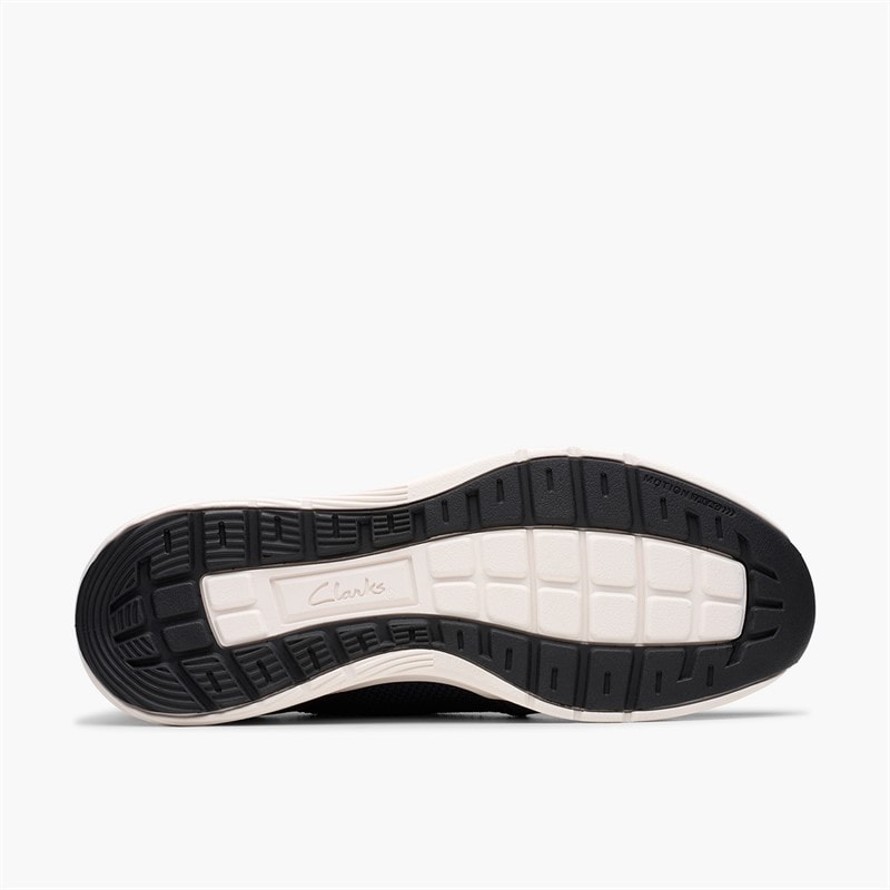 Clarks Mens Motion Trek Trainers Mx Navy - Image 3