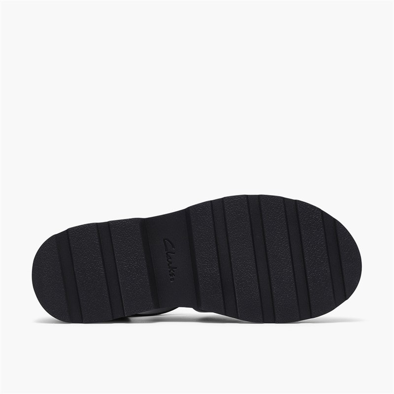 Clarks Womens Orinoco 3 Cove Sandals Black Leather - Image 3