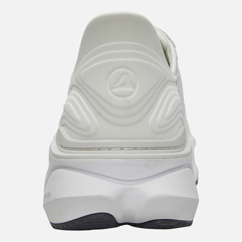 Clarks Mens Pace Trainers White - Image 3