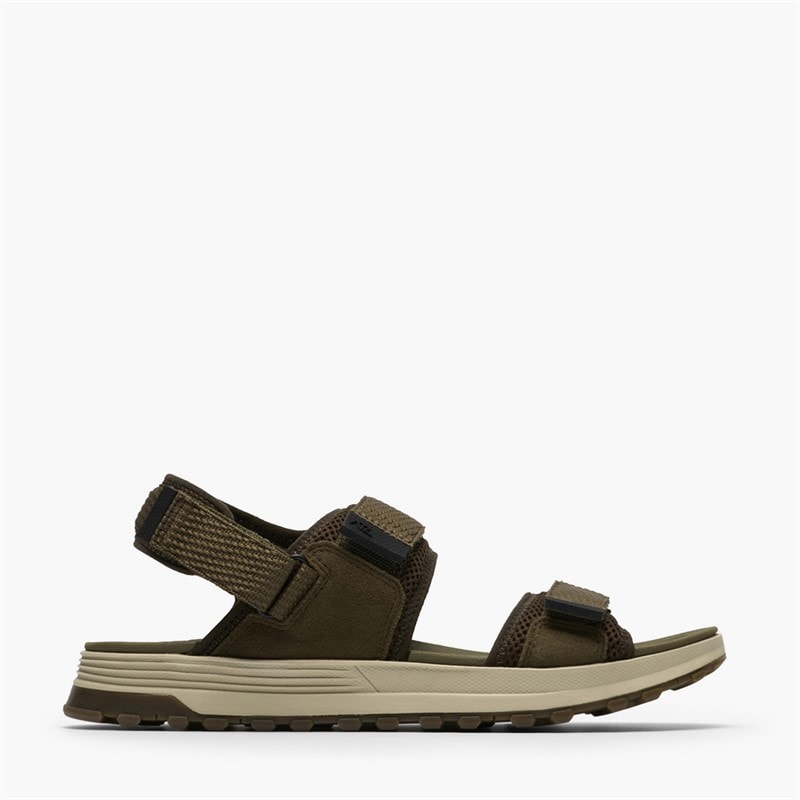 Clarks Mens ATL Trek Sandals River Olive