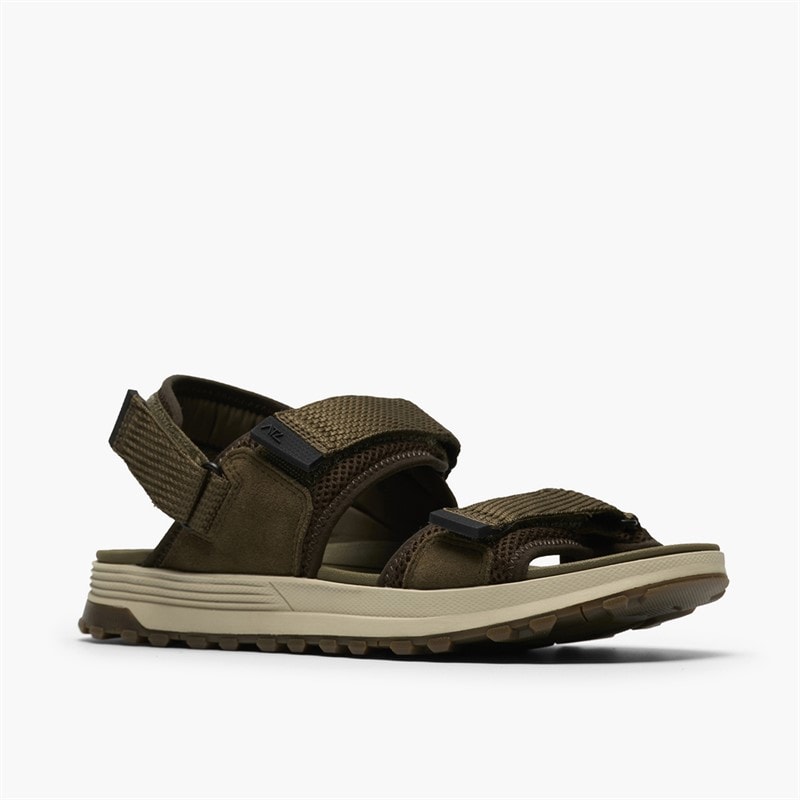 Clarks Mens ATL Trek Sandals River Olive - Image 4