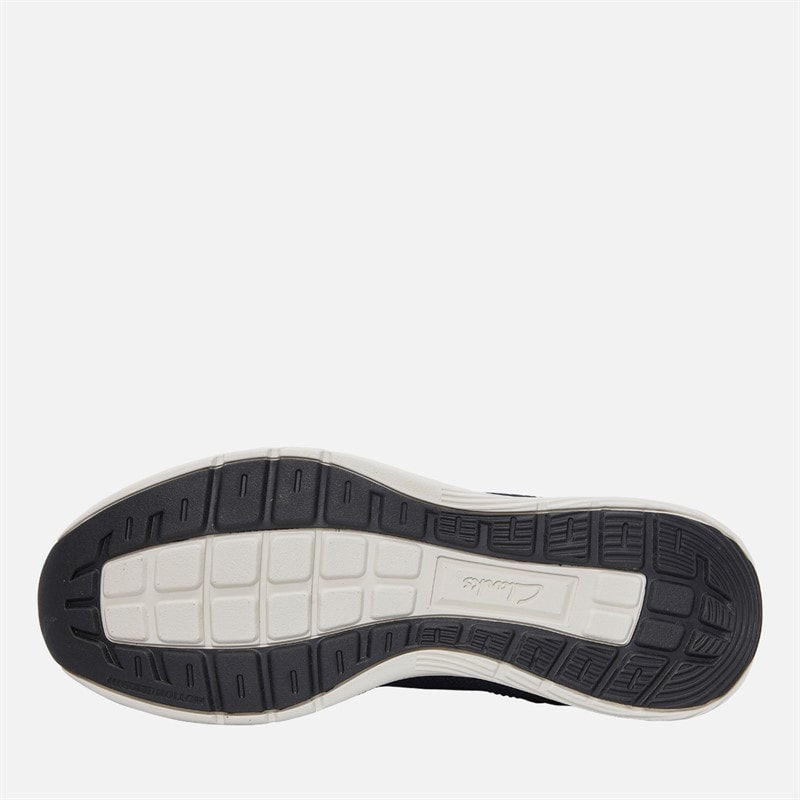 Clarks Mens Motion Trek Trainers Mx Navy - Image 2