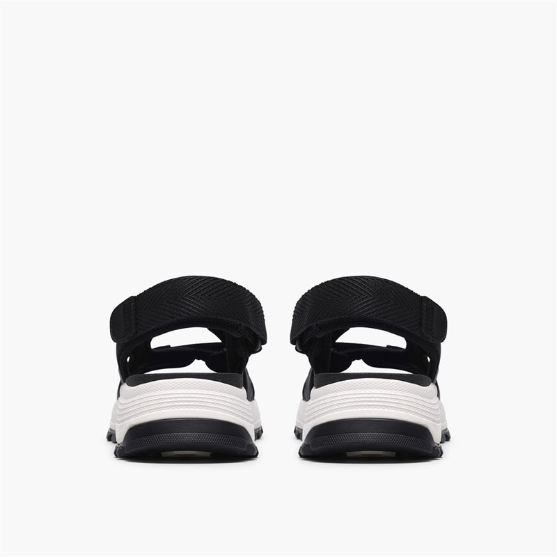 Clarks Womens ATL Trek Surf Sandals Black Leather - Image 5