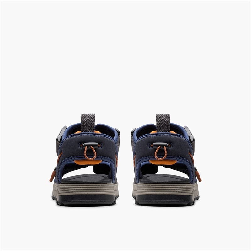 Clarks Mens ATL Trek Sandals Navy Combi - Image 5