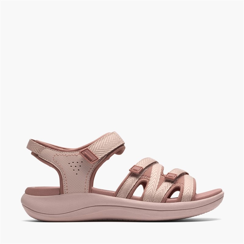 Clarks Womens Mira Madi Sandals Dusty Pink