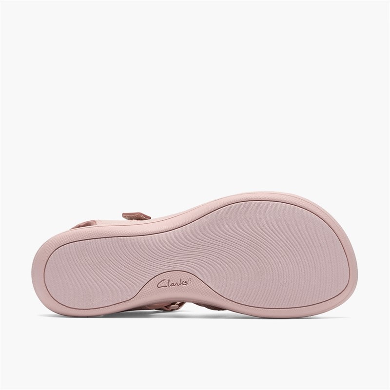 Clarks Womens Mira Madi Sandals Dusty Pink - Image 3