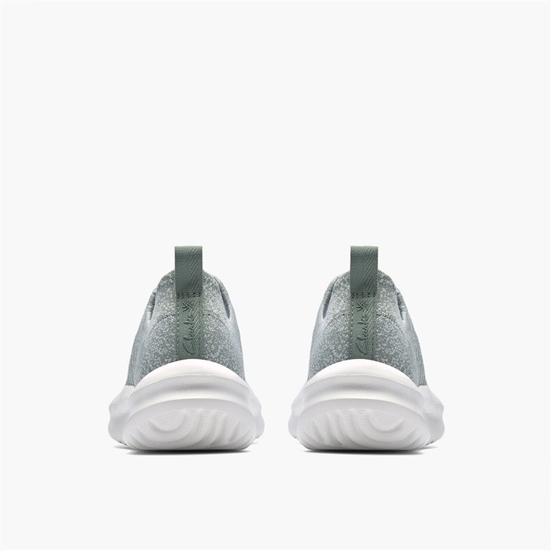Clarks Womens Solevana Trainers Seafoam Green - Image 5