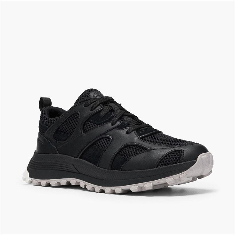 Clarks Womens ATL Trek Mesh Waterproof Trainers Black Combi - Image 4