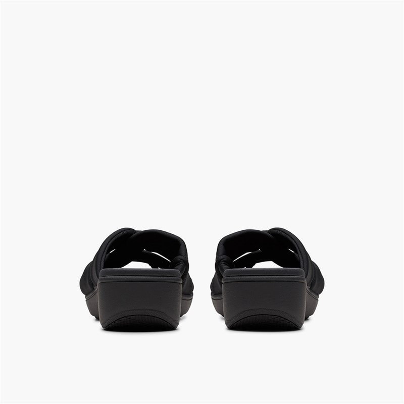 Clarks Womens Brinkley Rae Ava Sandals Black/Black - Image 5