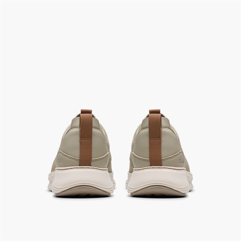 Clarks Mens Motion Trek Trainers Mx Khaki - Image 5