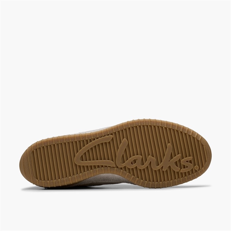 Clarks Womens Meridor Low Profile Trainers Metallic Combi - Image 3