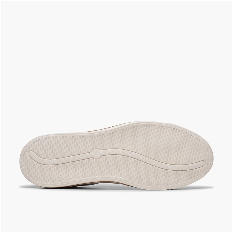 Clarks Womens Un Maui Lace Trainers Metallic - Image 3