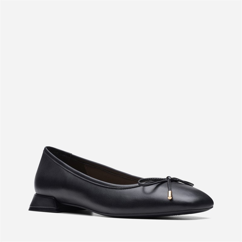 Clarks Womens Ubree 15 Step Shoes Black Leather - Image 2