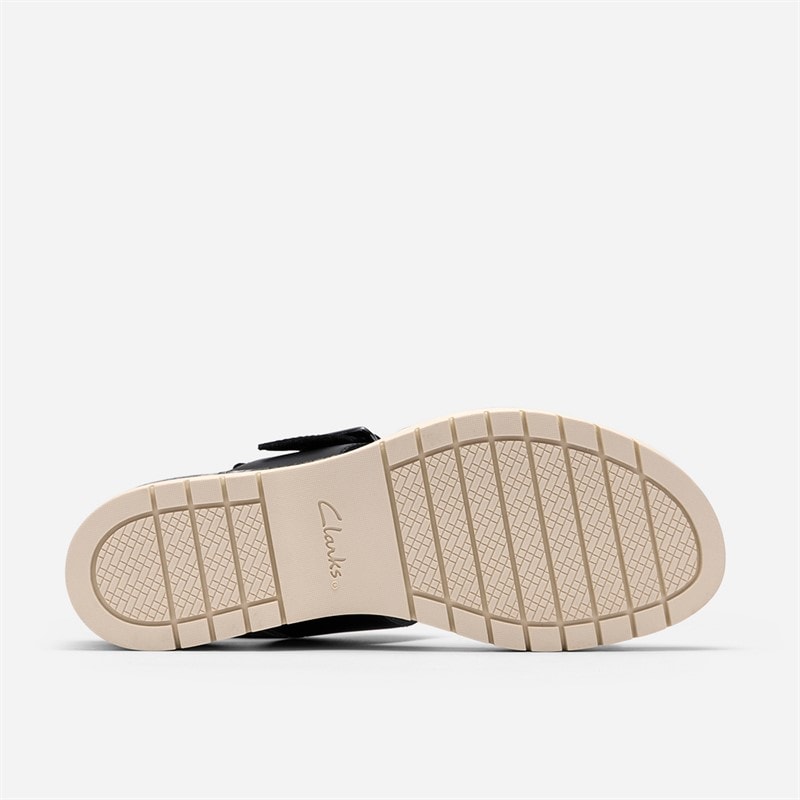 Clarks Womens Diaz Rose Sandals Black Combi - Image 3