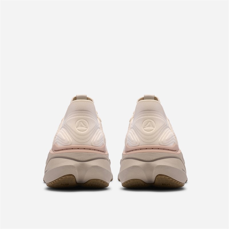 Clarks Womens Pace Rise Trainers Light Sand - Image 5