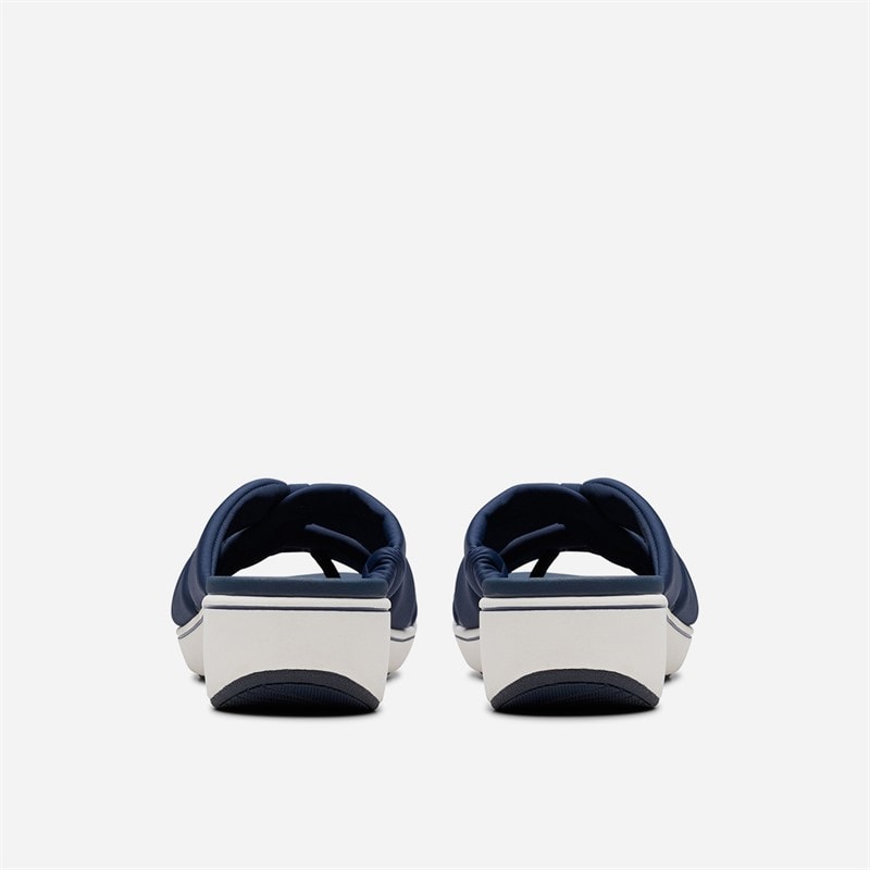 Clarks Womens Brinkley Rae Ava Sandals Navy - Image 5
