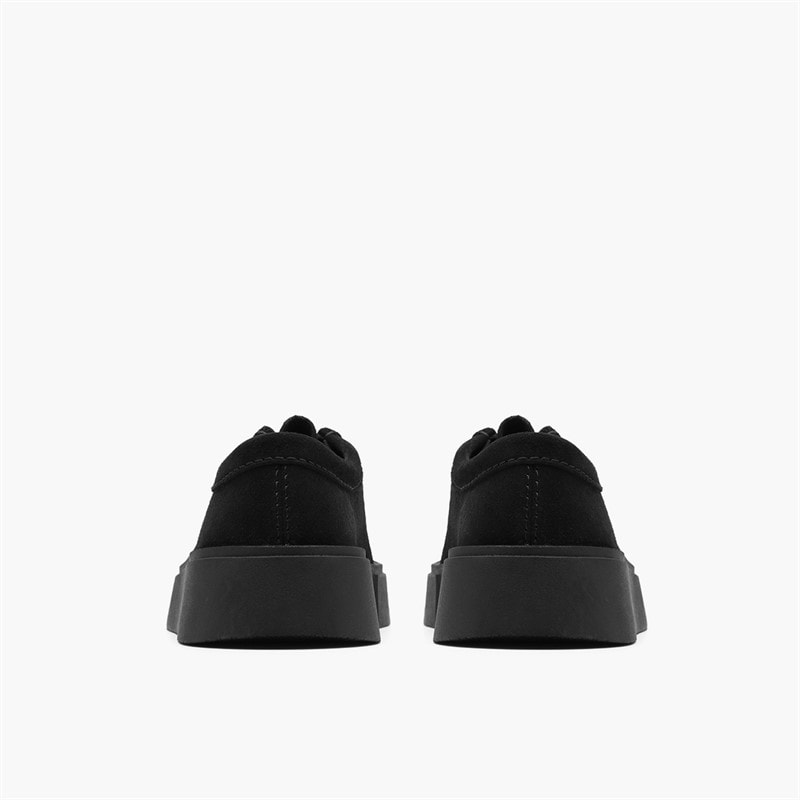 Clarks Womens Torview Moccasins Black Suede - Image 5
