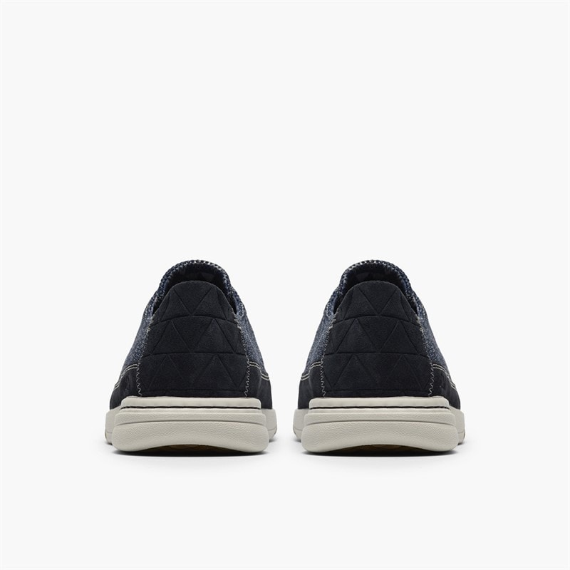 Clarks Mens Easeway Lace Up Shoes Navy Combi - Image 5
