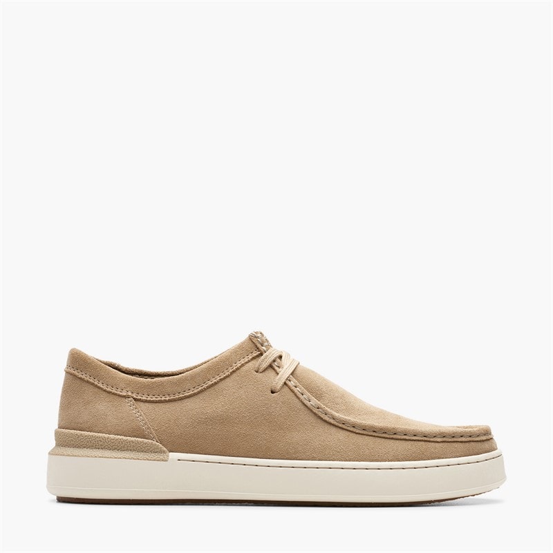 Clarks Mens Courlite Seam Moccasins Oakwood Suede
