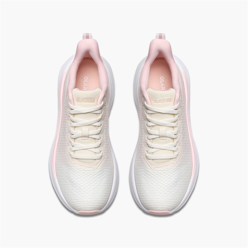 Clarks Womens Adora Sport Trainers Blush Combi - Image 2