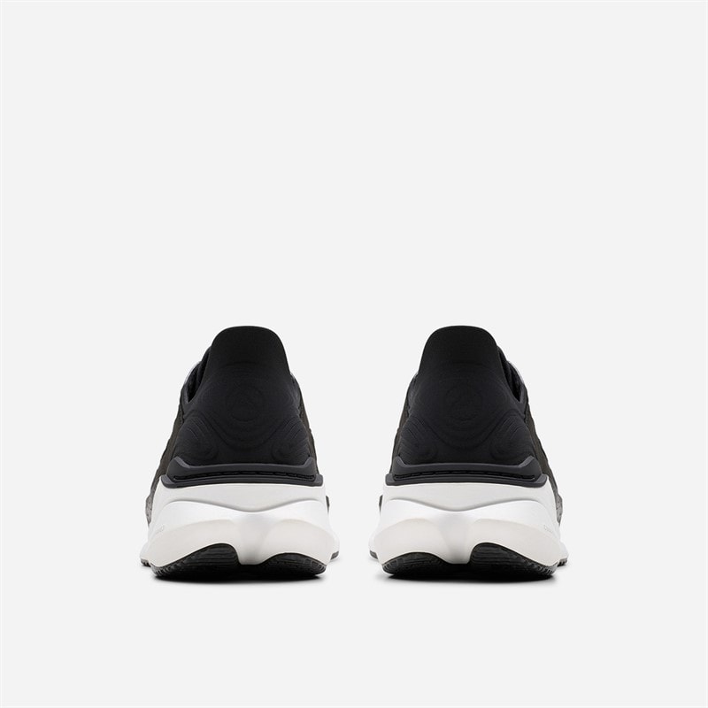 Clarks Womens Pace Trainers Black/White - Image 5