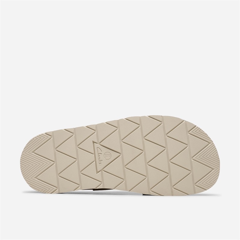 Clarks Womens Solsbury Mule Sandals Sand Suede - Image 3