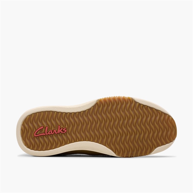 Clarks Mens Easeway Lace Up Shoes Sand Combi - Image 3