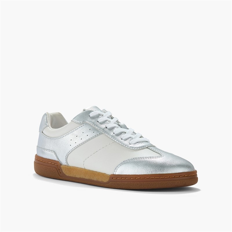 Clarks Womens Maseri Walk Trainers Metallic Combi - Image 4