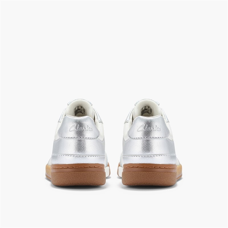 Clarks Womens Maseri Walk Trainers Metallic Combi - Image 5