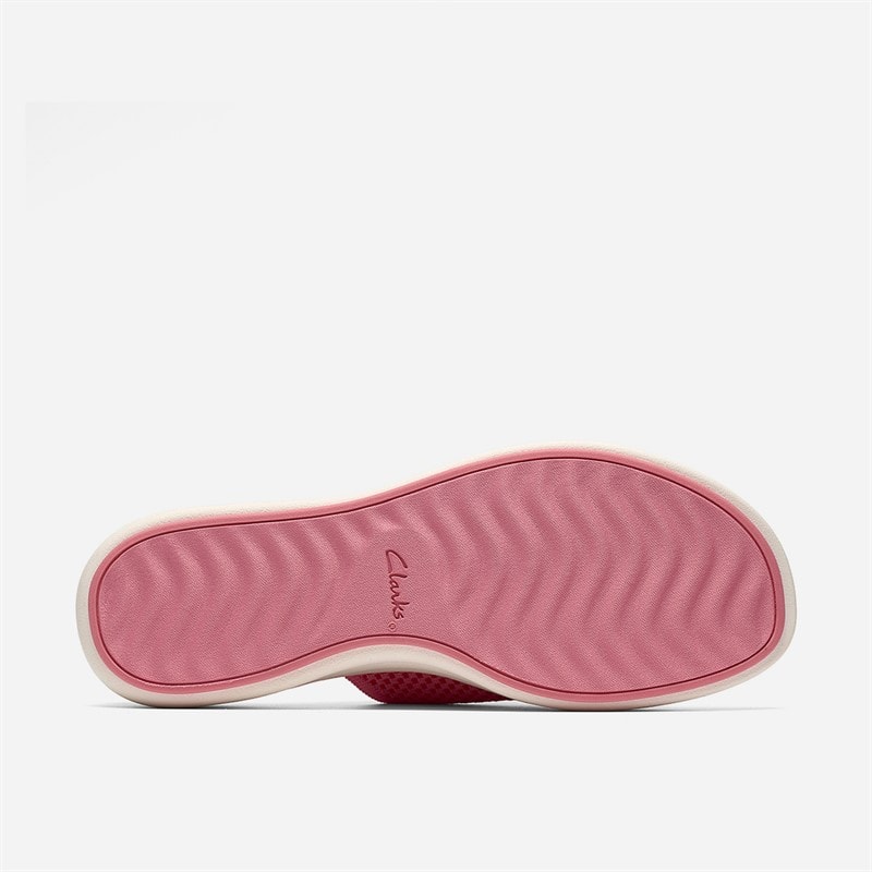 Clarks Womens Drift Faye Sandals Pink - Image 3