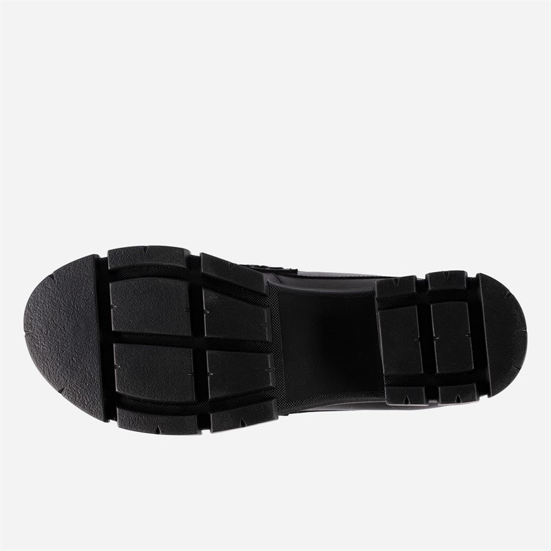 Clarks Womens Teala Loafers Black Leather - Image 3