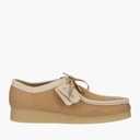Clarks Mens Premium Wallabee Evo G Shoes Tan Combi