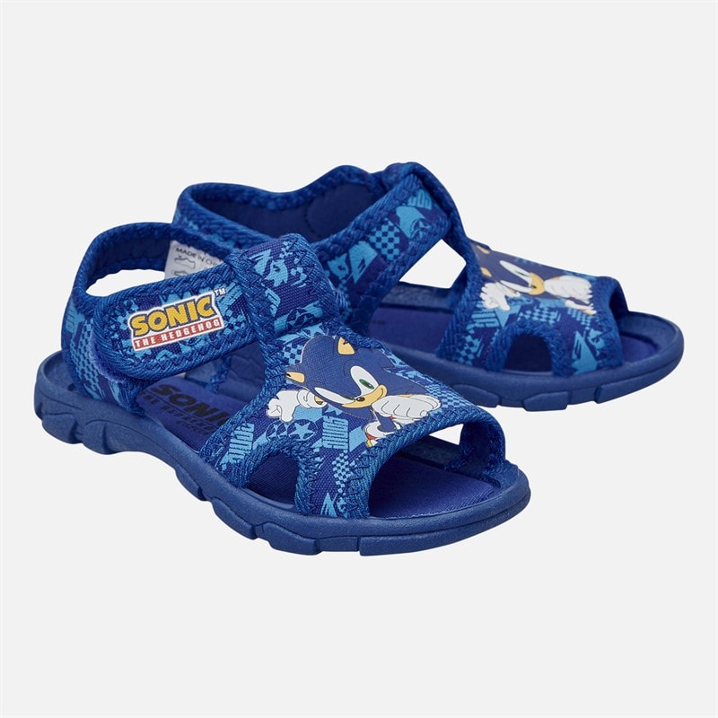Sonic Infant Boys Open Toe Sandals Royal