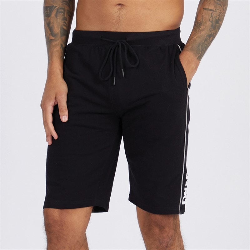 DKNY Mens Cavaliers Lounge Shorts Black - Image 1