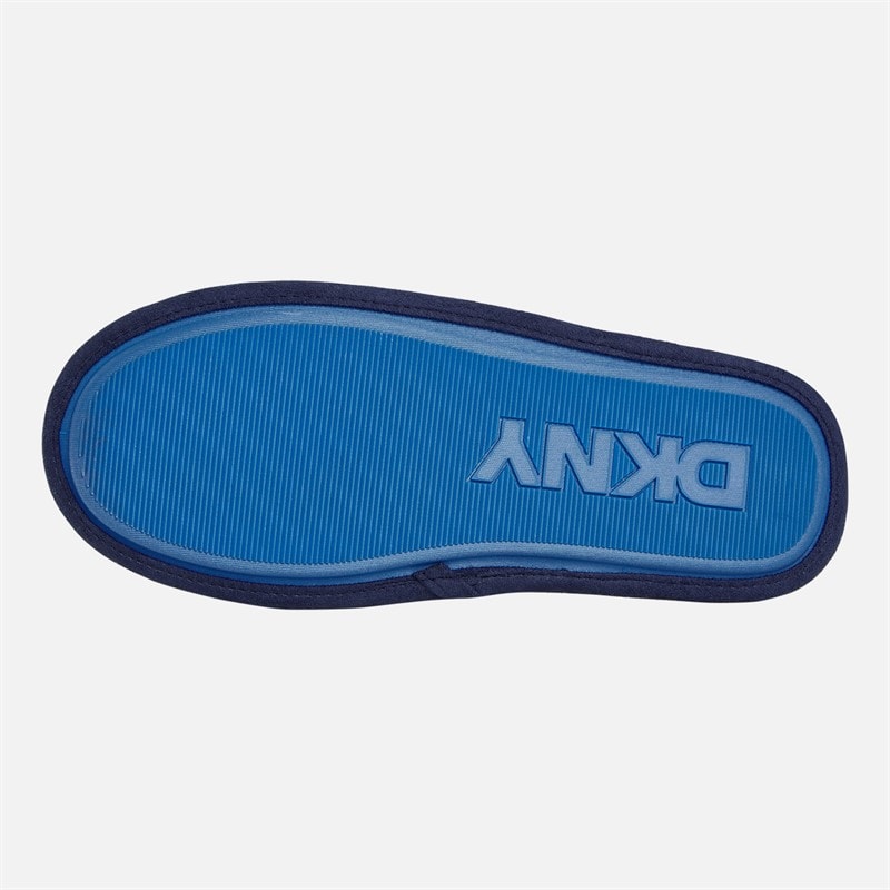 DKNY Mens Castor Mule Slippers Navy/French Blue - Image 3
