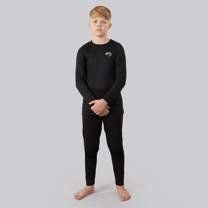 Kangaroo Poo Boys Baselayer Set Black - Image 4