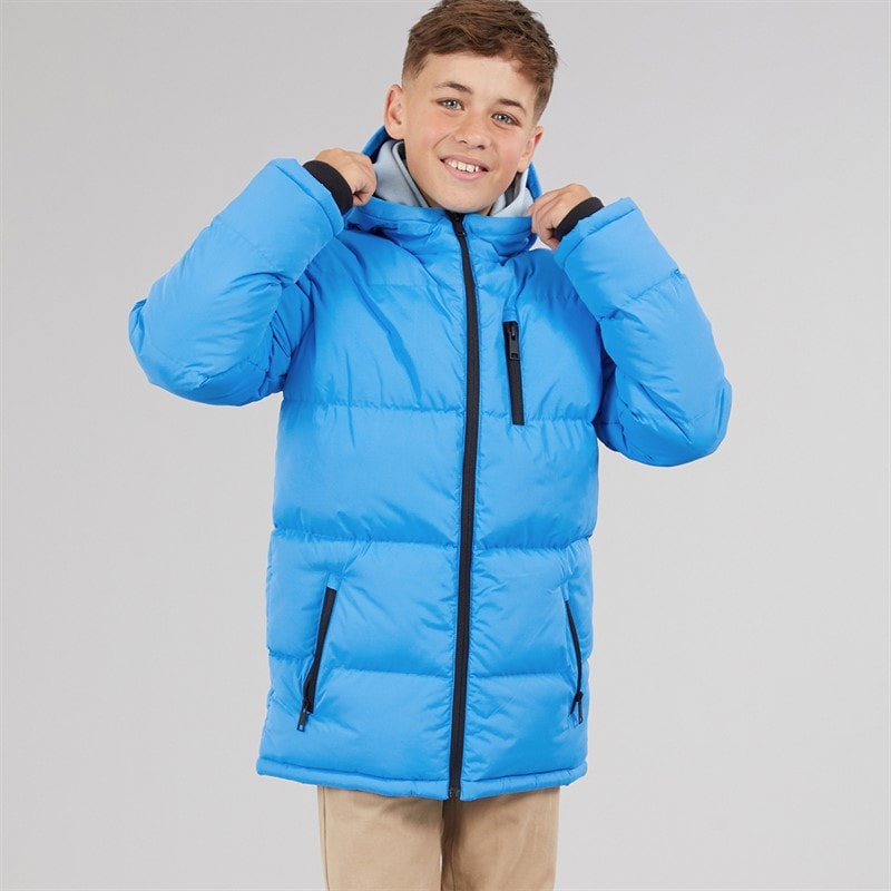 Kangaroo Poo Boys Padded Jacket Blue - Image 5